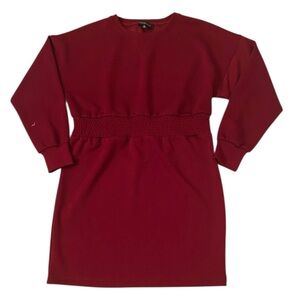 Rachel Zoe Red Burgundy Longsleeve Dress Women’s Size Medium